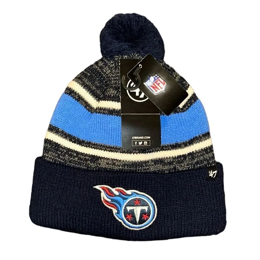 NEW Tennessee Titans Unisex Pom Beanie